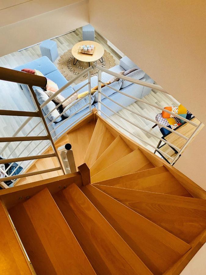 L'Envolee Alsacienne - Magnifique Appartement En Duplex Ostheim Exterior foto