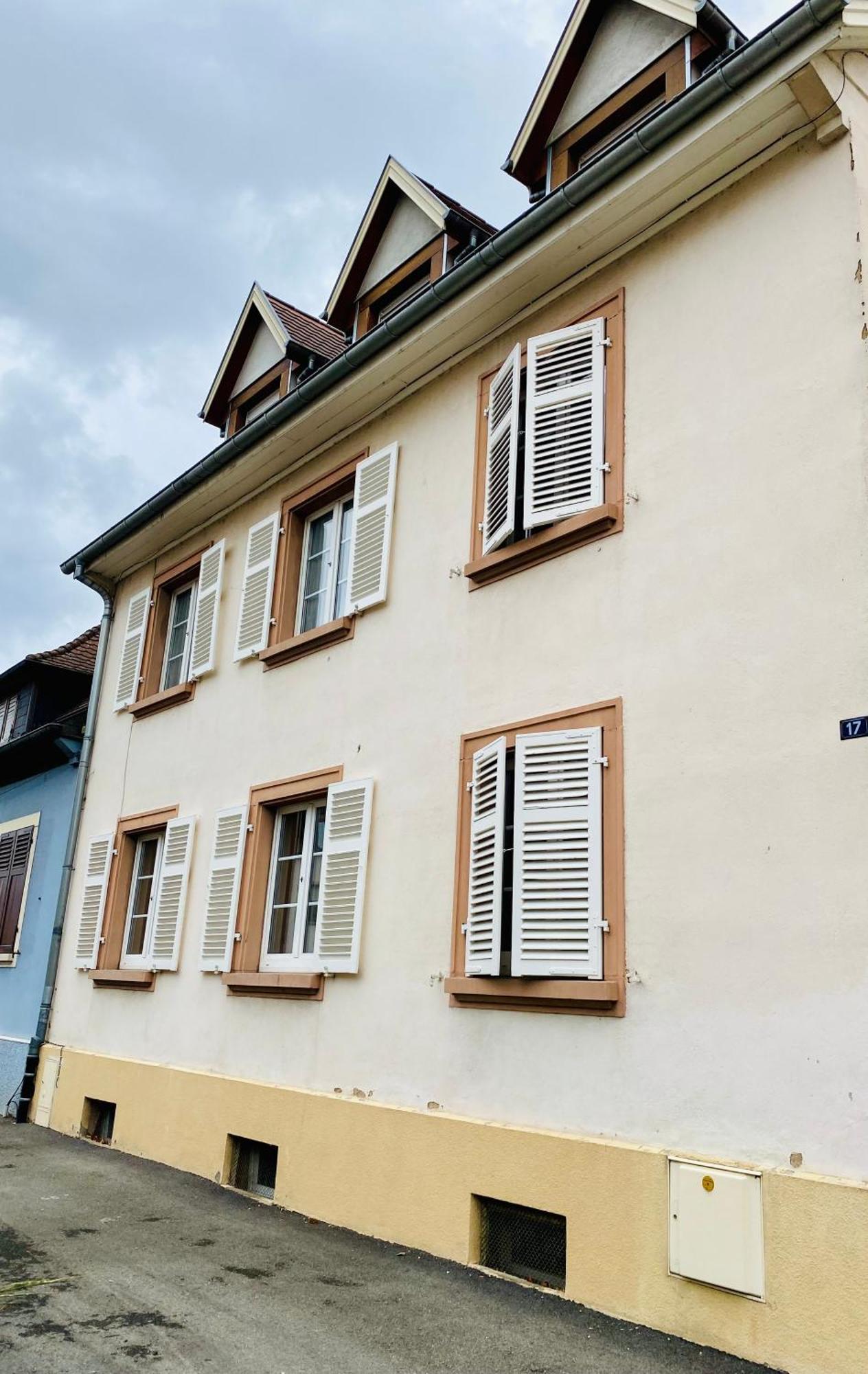 L'Envolee Alsacienne - Magnifique Appartement En Duplex Ostheim Exterior foto